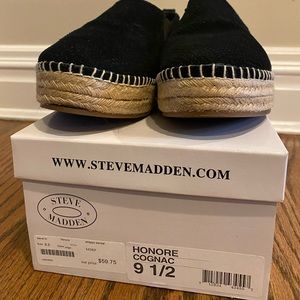 Steve Madden espadrilles slip-ons, worn twice